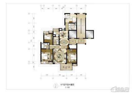 和合财富中心B户型3室2厅2卫1厨 146.00㎡