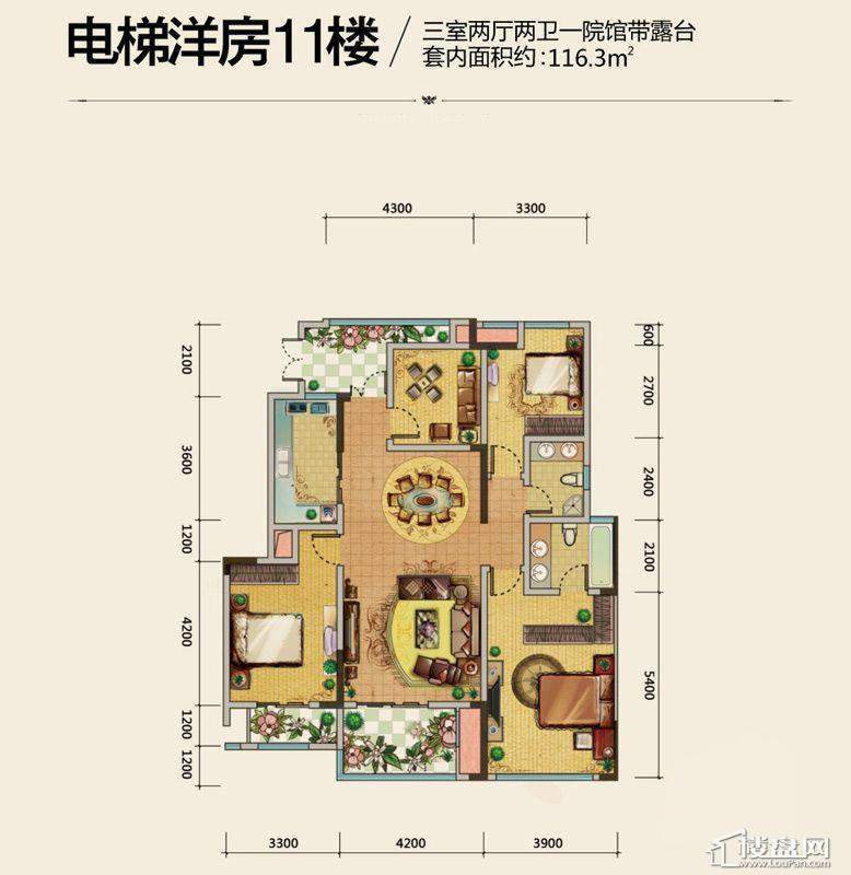 金科廊桥水乡户型图