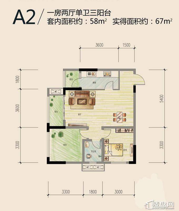 金科廊桥水乡户型图