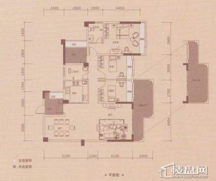 红日江景户型图