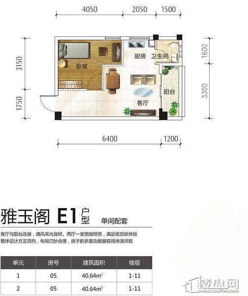 蓝宝国际户型图