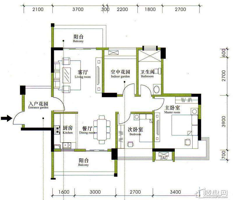 裕丰英伦户型图