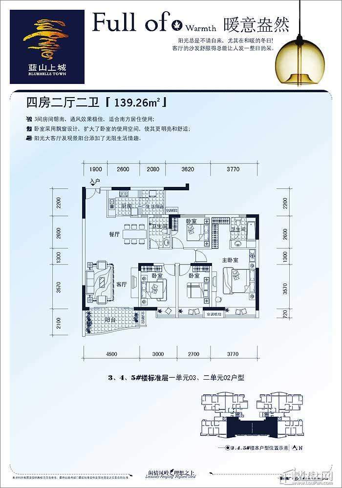 蓝山上城户型图