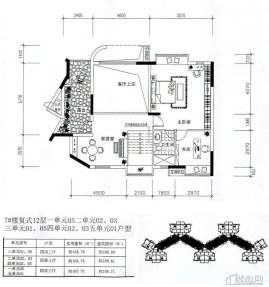 蓝山上城户型图