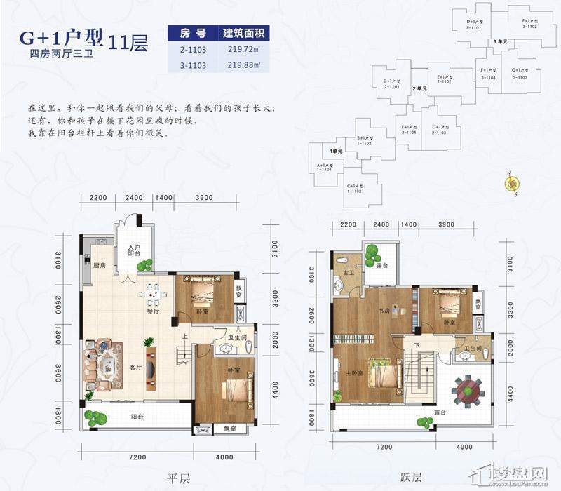 中房翡翠园户型图