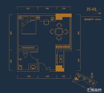 金源城户型图