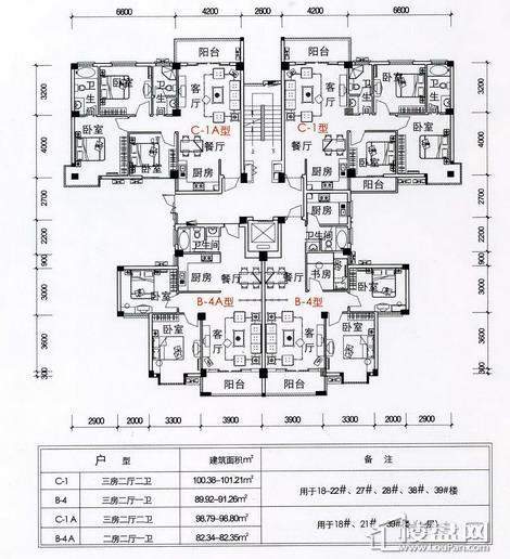 凤岭在水一方户型图