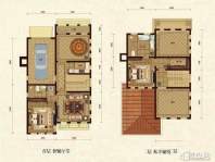 西区mini独栋棕吕式A户型3室2厅3卫1厨