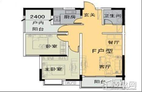 江川圣境户型图89.30