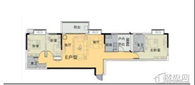 江川圣境户型图133.4