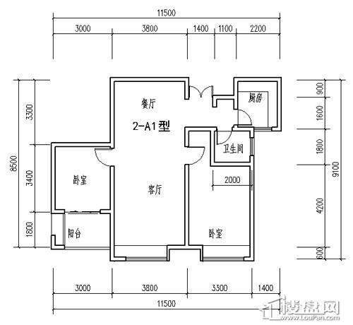 金路小区户型图