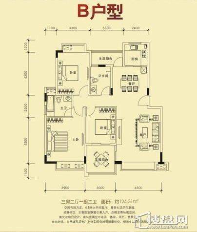 城市广场户型图