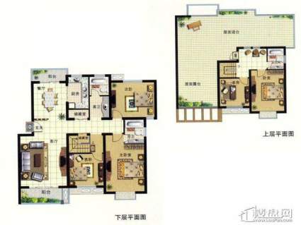 天奇盛世豪庭F55室2厅3卫 188.00㎡