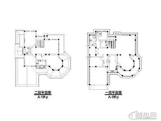 弘阳三万顷A-19f-p户型（2012.11）4室3厅5卫 487.60㎡
