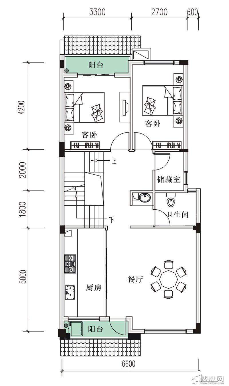 铭德·朴墅户型图