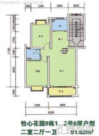 9栋1、2号6层户型