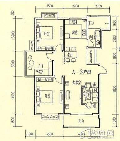 金洲花园户型图