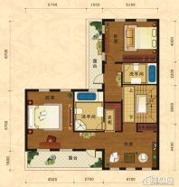 浪琴公馆户型图