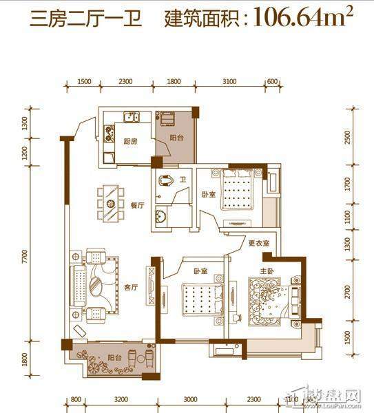 华盛·世纪新城户型图