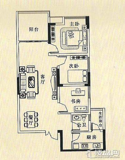 华城都汇户型图