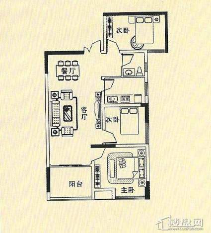 华城都汇户型图