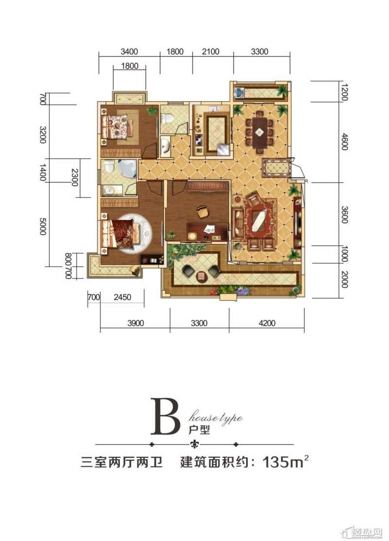 晟通城户型图B