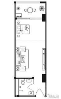 小户型公寓户型