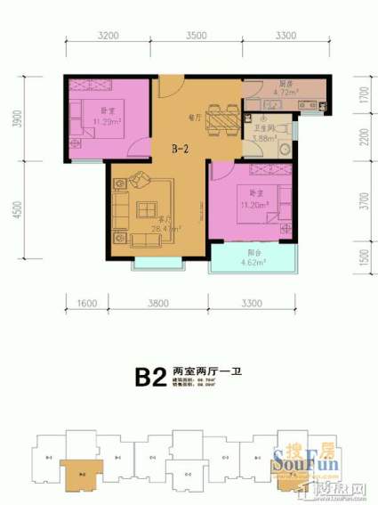 TOPMO西鲁岗户型图