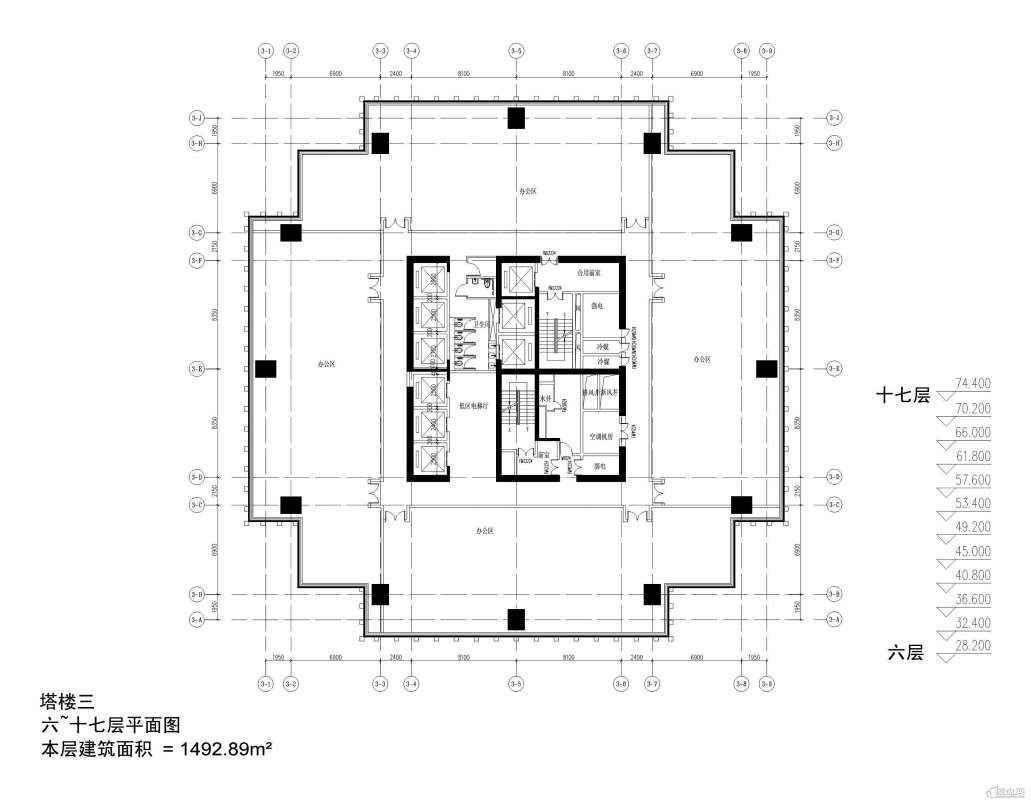 隆鑫中心户型图