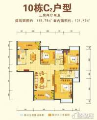 10栋C2户型图