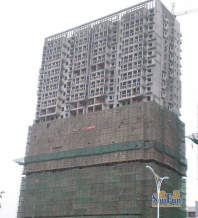 香江生态名郡201101工程进度