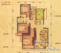 长安萨尔斯堡3-5层户型