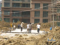三盛颐景园2010年5月27日工程进度