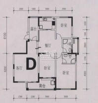 中天蓝山20080723-9号楼D户型