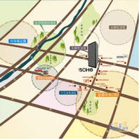 新建SOHO交通图