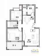 盛世东方026-10号楼户型图