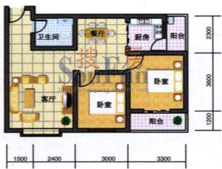 鹏发翡翠园 户型图