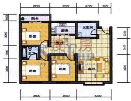 鹏发翡翠园 户型图