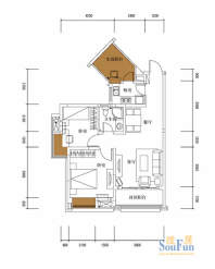 紫枫郡2、3号楼达拉斯MINI墅标准