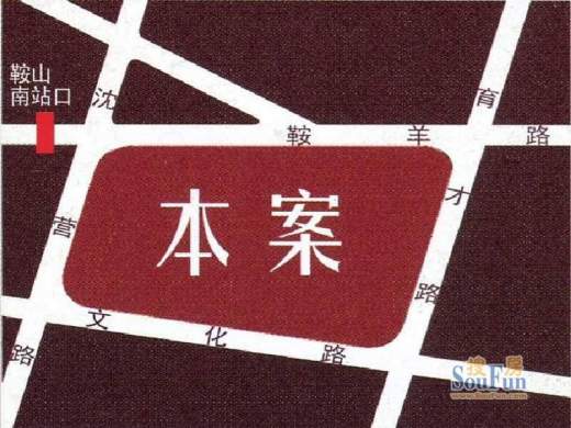 华源名居交通图