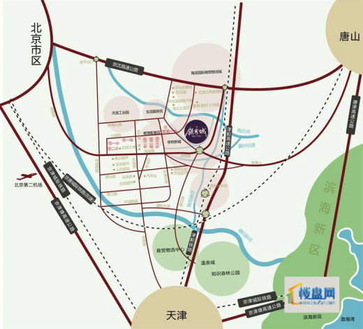 京东领秀城位置图