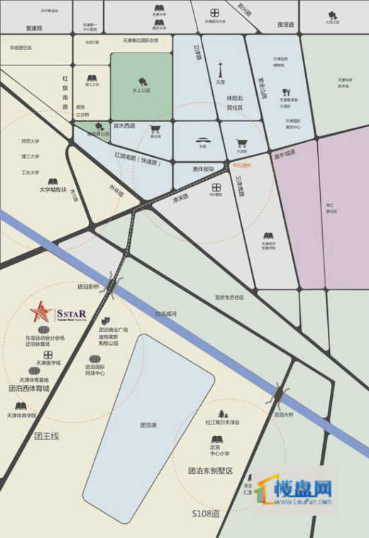 松江之星交通图