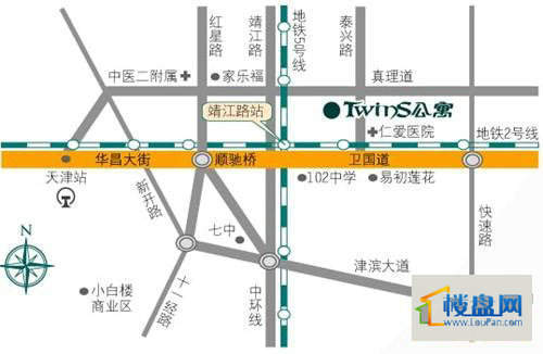 乐东馨园交通图
