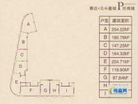 泰达北斗星城商业街P形商铺