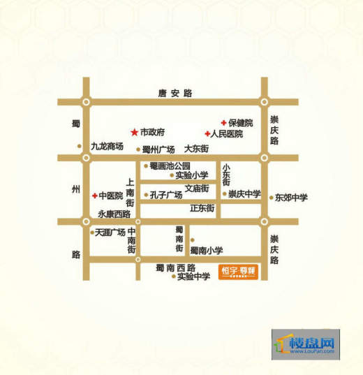恒宇尊城交通图