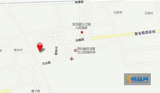 香博城交通图