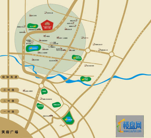 信地兰卡威交通图