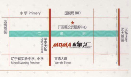 MOMA峰汇交通图