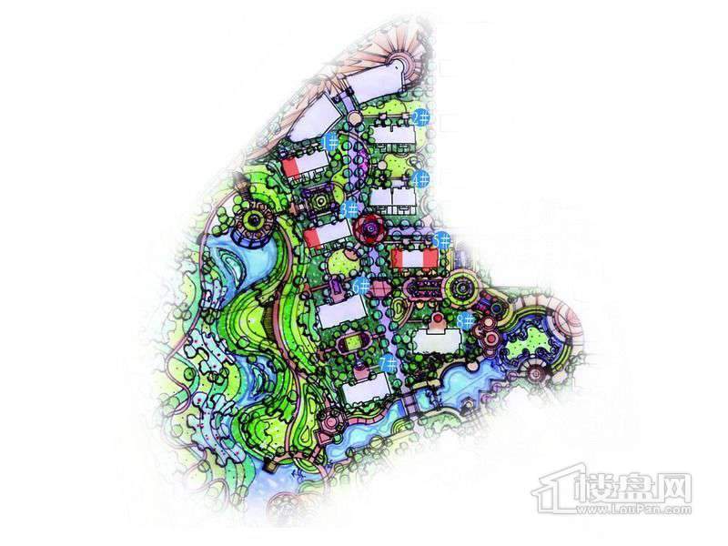 中天富城规划图
