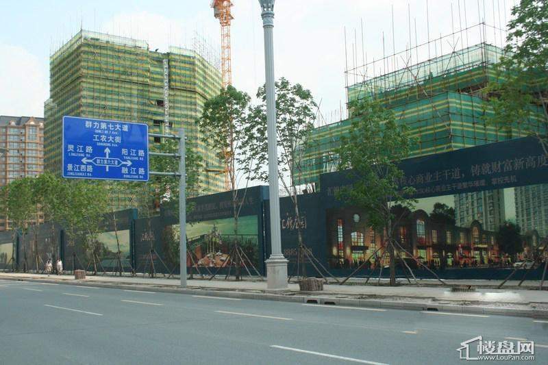 汇锦庄园项目交通指示牌（2012-6-14）